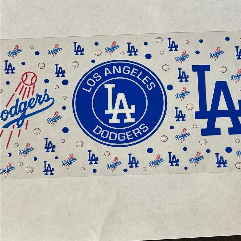 Dodgers Cup Decal 236